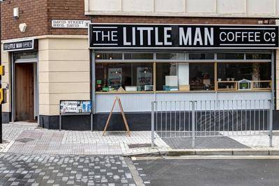 The Little Man Coffee Co场地环境基础图库